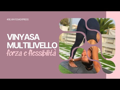Vinyasa multilivello – forza e flessibilità